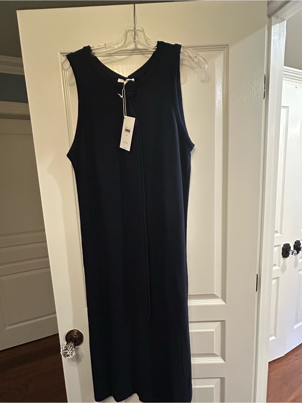 Splendid Black Sleeveless Maxi Dress